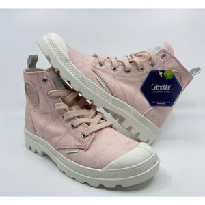 Palladium Boots Pampa Zip Desertwash Pink Women's Size 7 High Canvas Sneaker
